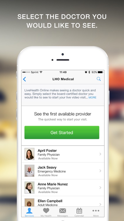 LiveHealth Online Mobile