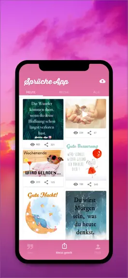 Game screenshot Quotes Pictures & Videos daily apk