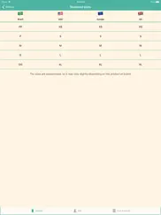 size guide iPad Captures Décran 2