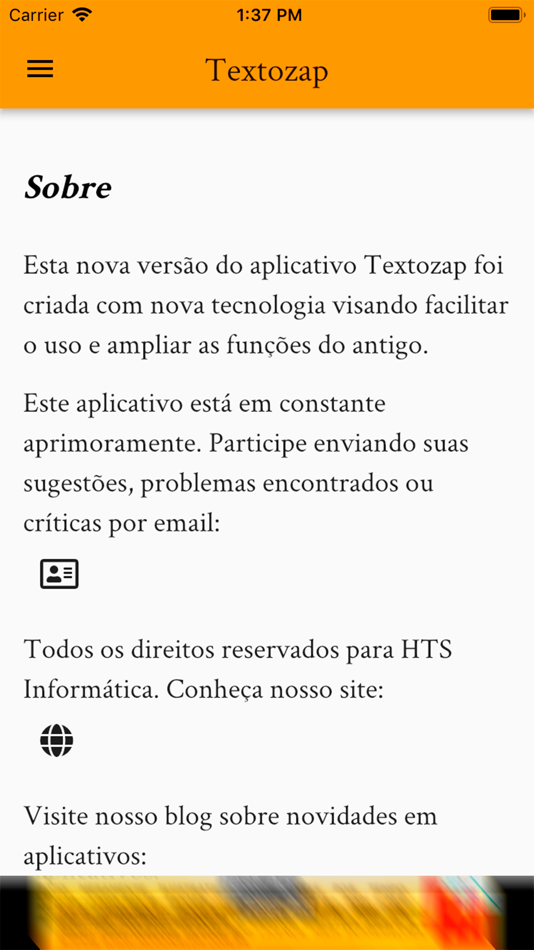 #7. Textozap (iOS) 由: HTS Consultoria em Informatica Ltda.
