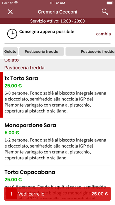 Cremeria Cecconi Screenshot