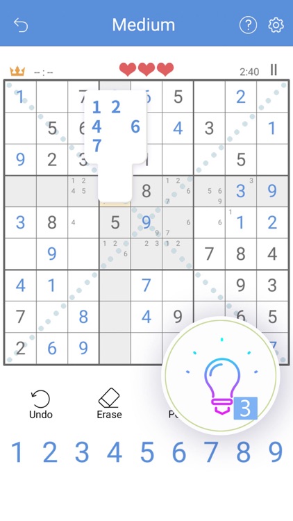 Sudoku - Classic Numbers Game screenshot-0