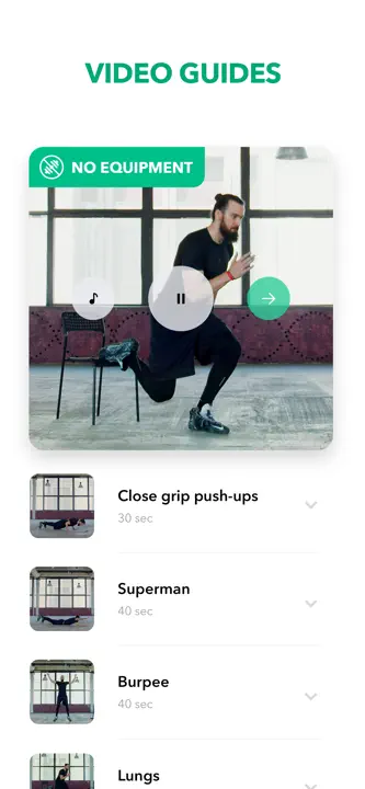 Home Fitness Workout by GetFit: Screenshot 7 von 9