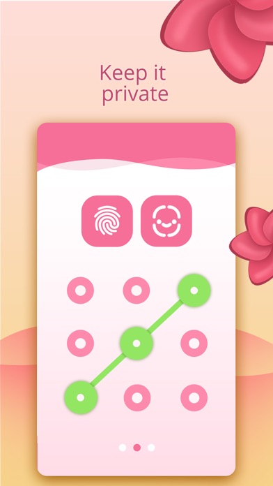Menstral Cycle Tracker & Diary Screenshot