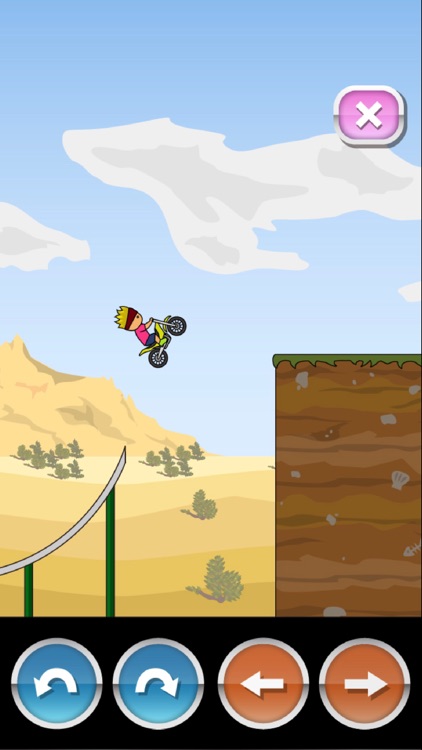 トニーくんのトライアルバイク