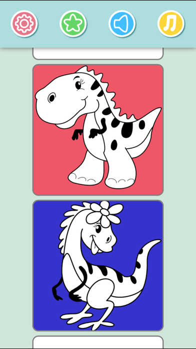 Dino Coloring Pages for Kids screenshot 4