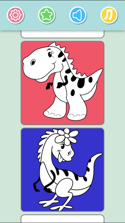 Dino Coloring Pages for Kids screenshot-3