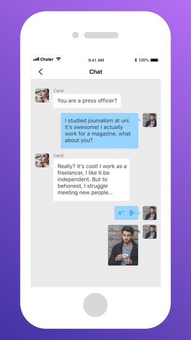 Chater - Chat with Friends Screenshot
