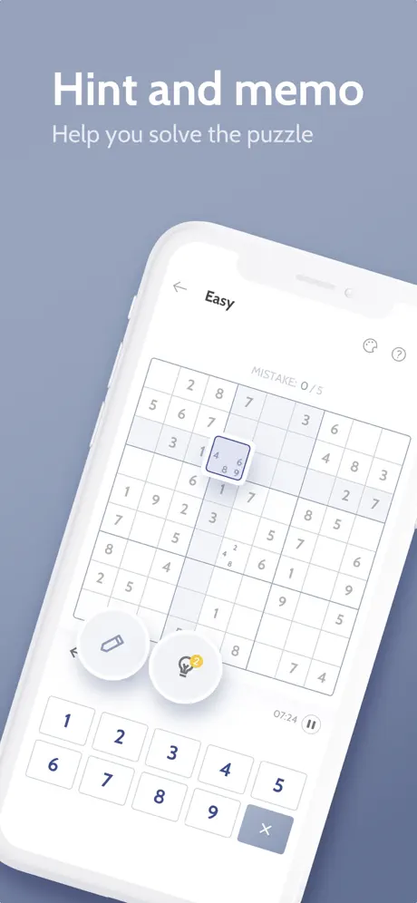 Sudoku - logic number puzzle