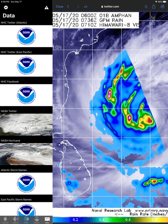 Screenshot #6 pour NOAA Hurricane Center HD