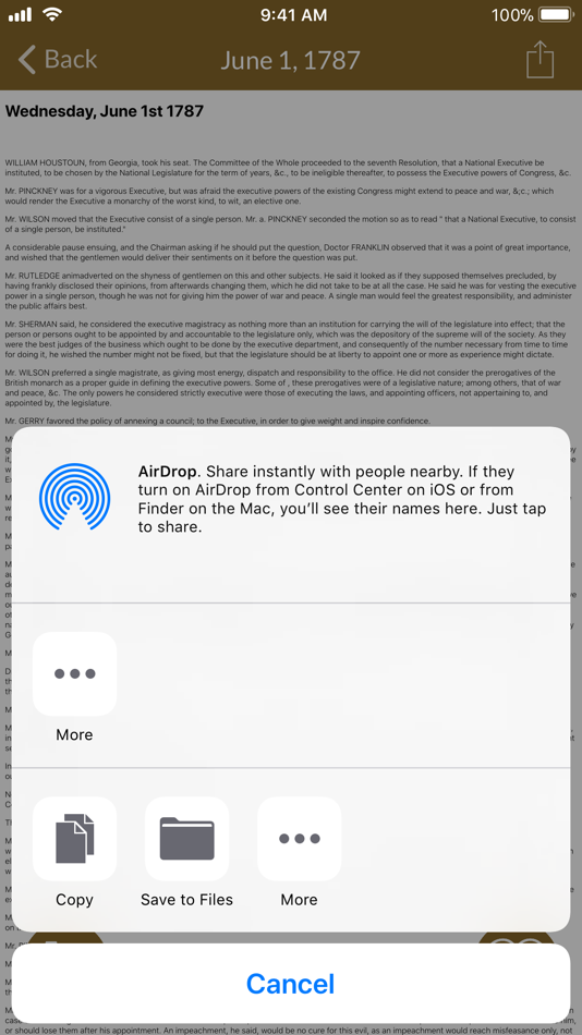 #4. Constitution of the U.S.A. (iOS) By: Historycentral.com