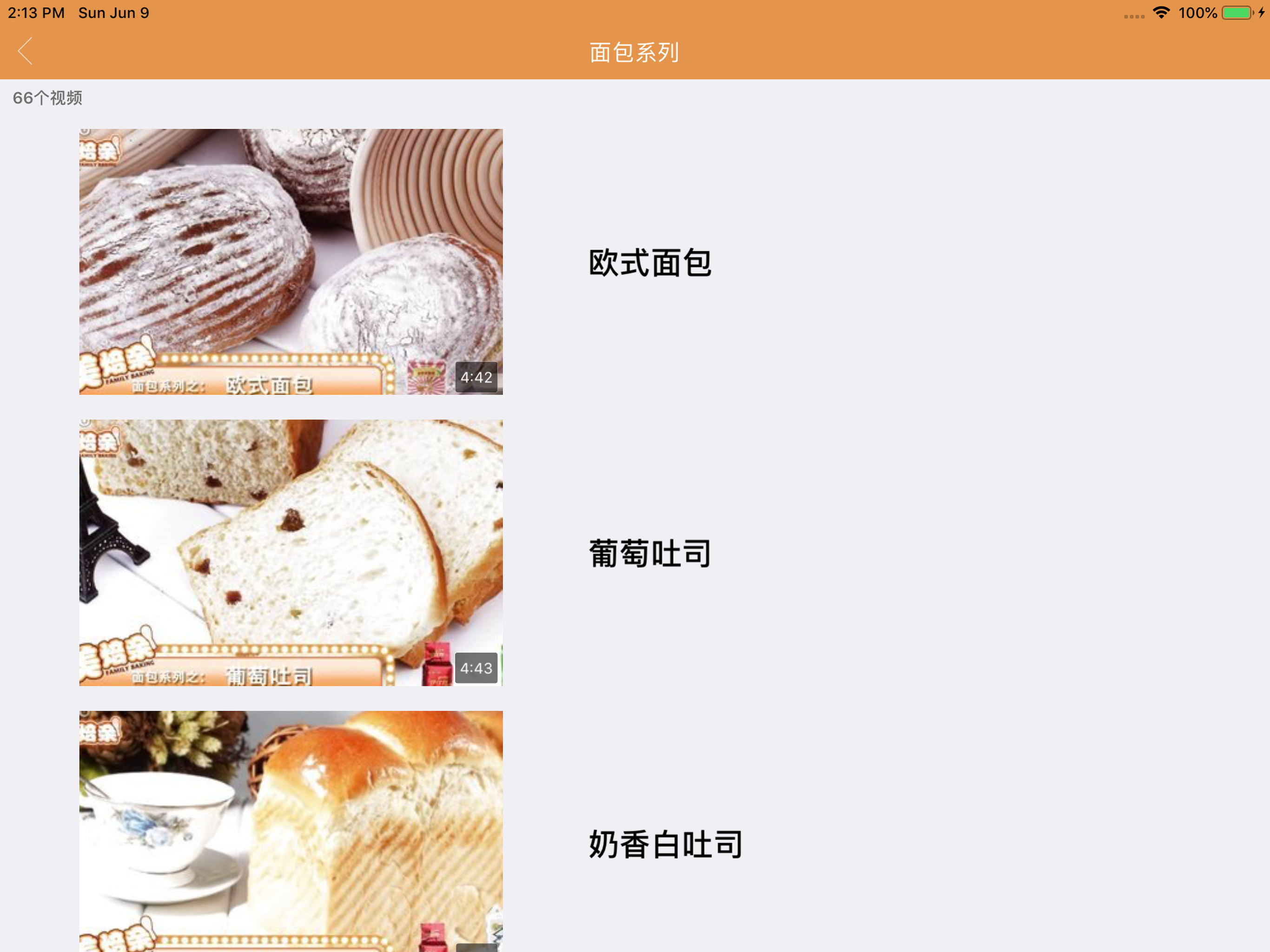 烘焙大全-专业烤箱烘培视频 screenshot 8