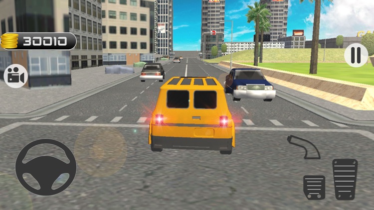 City Traffic Driving Sim 2018 screenshot-3