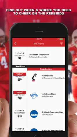Game screenshot Illinois State Redbirds apk
