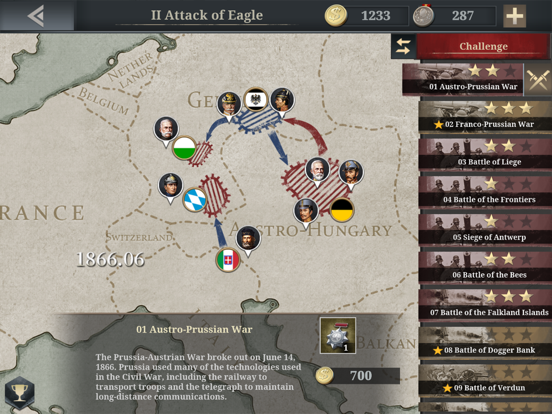 European War 6: 1914 iPad app afbeelding 6