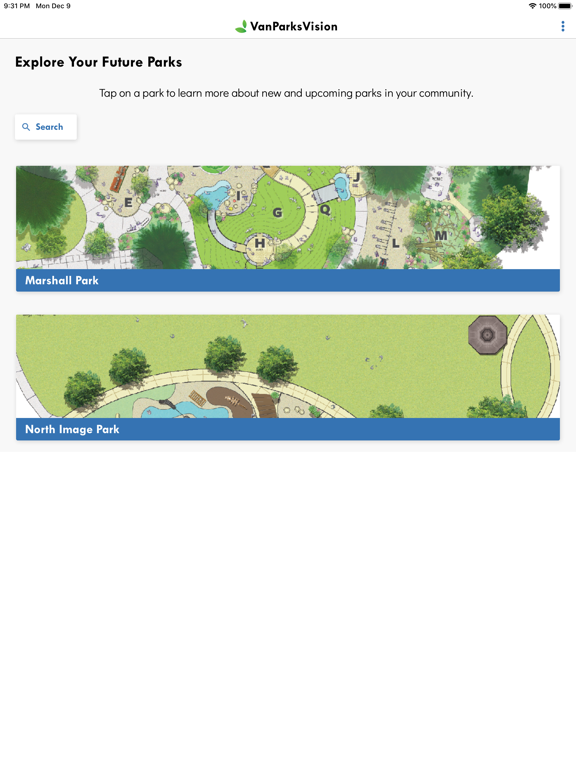 Screenshot #4 pour VanParksVision