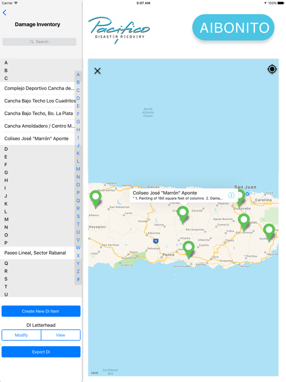 Pacifico DR iPad screenshot 4 - Productivity app