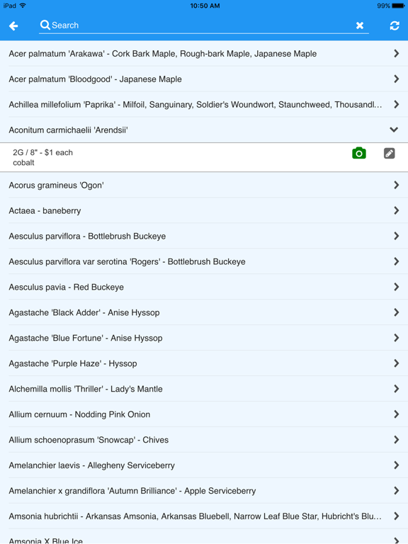 PlantAPP iPad screenshot 3 - Business app
