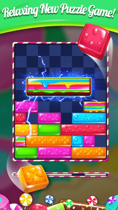 Candy Slide Puzzle: Block Dropのおすすめ画像1