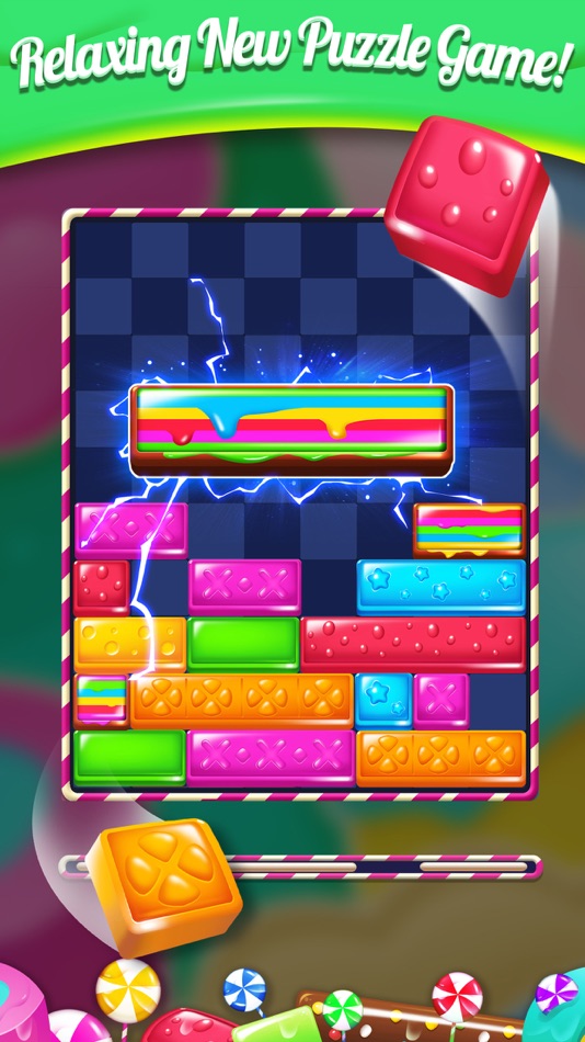 Candy Slide Puzzle: Block Drop - 1.0.1 - (iOS)