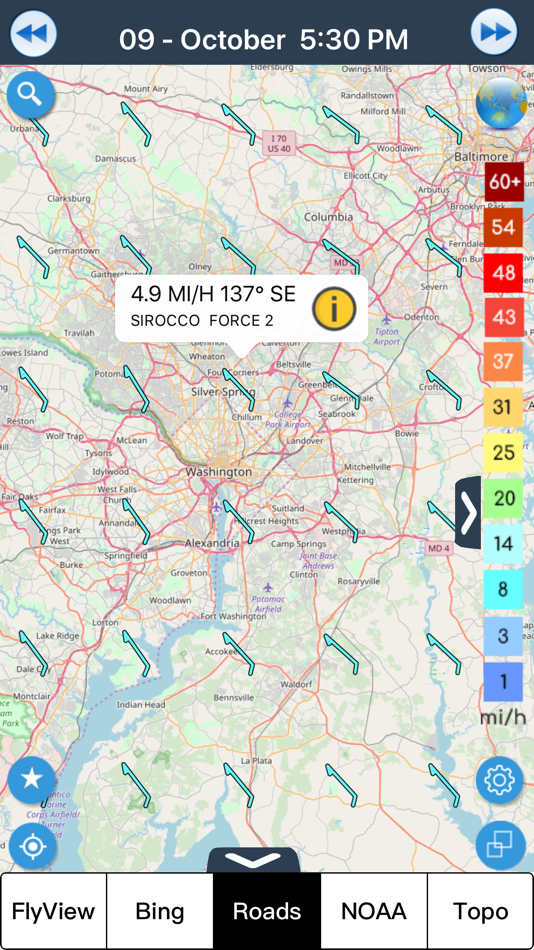 #7. Wind forecast for Windgurus (iOS) 由: Flytomap