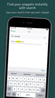 email snippets iphone screenshot 3