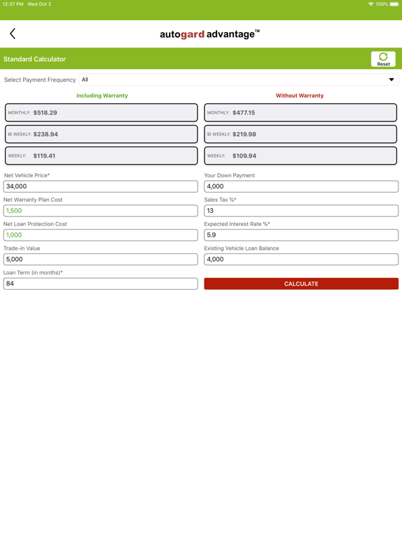Screenshot #5 pour Autogard Car Loan Calculator