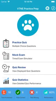 vtne practice exam prep iphone screenshot 1