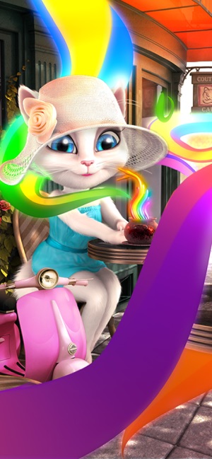 Talking Angela Wallpapers | Disney art style, Talking tom cat, Friend  cartoon