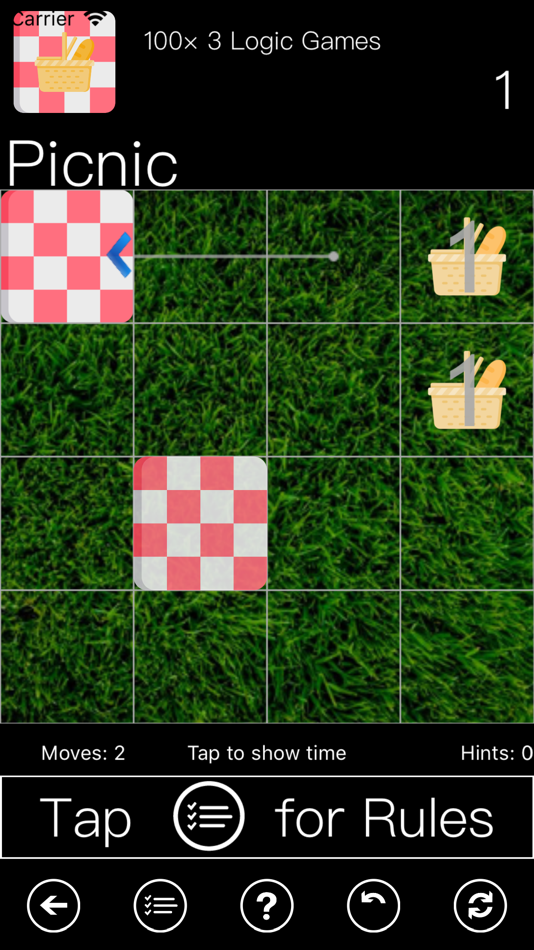 #1. 100×3 Logic Games (iOS) 由: Andrea Sabbatini