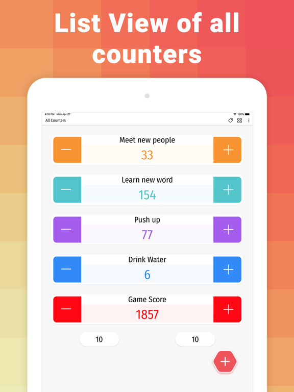 Screenshot #4 pour Counter: Digital count machine