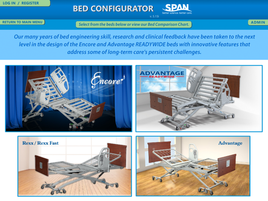 Screenshot #5 pour Span Medical Bed Configurator