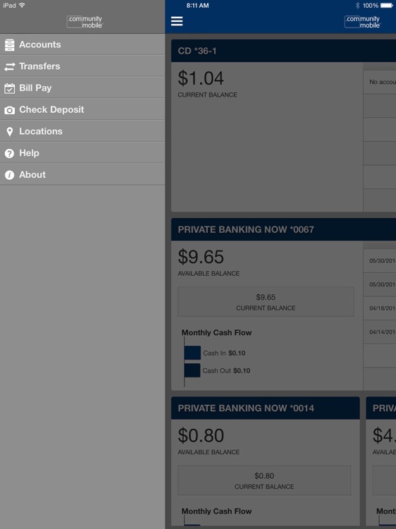 Lake Forest Bank for iPad