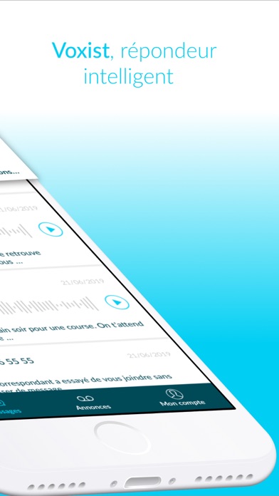Screenshot #2 pour Voxist • Répondeur intelligent