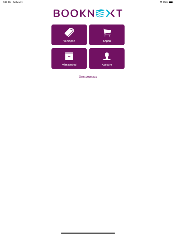 Booknext iPad screenshot 1
