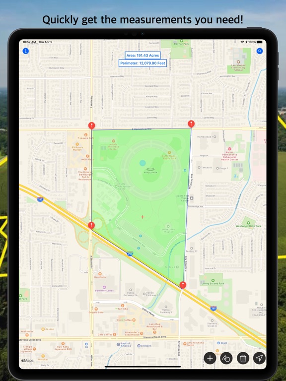 Screenshot #4 pour Area Map