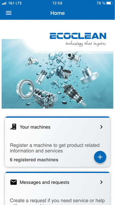 Ecoclean Service App screenshot 2