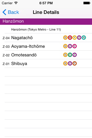 Tokyo Subway Route Plannerのおすすめ画像5