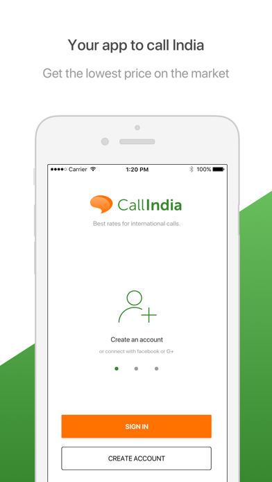 Screenshot #1 pour CallIndia - Unlimited Calls
