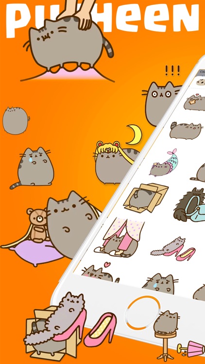 Stretched Pucheen Stickers