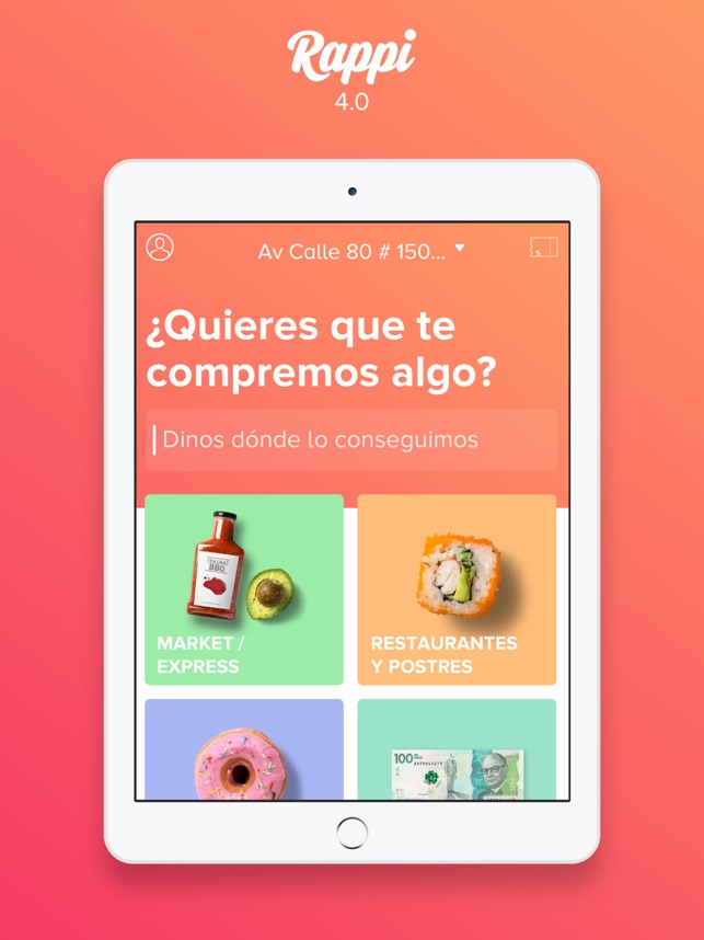 Resultado de imagen para rappi app