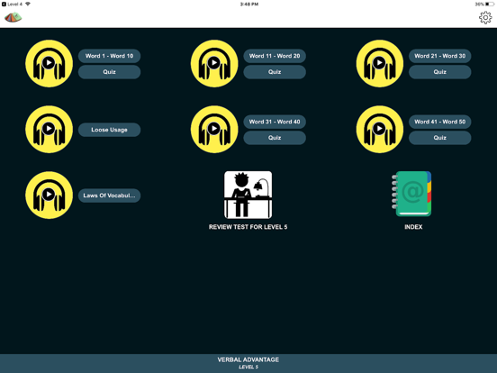 Screenshot #4 pour Verbal Advantage - Level 5