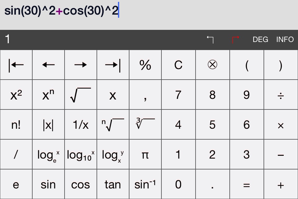 Calculator Sharp screenshot 3