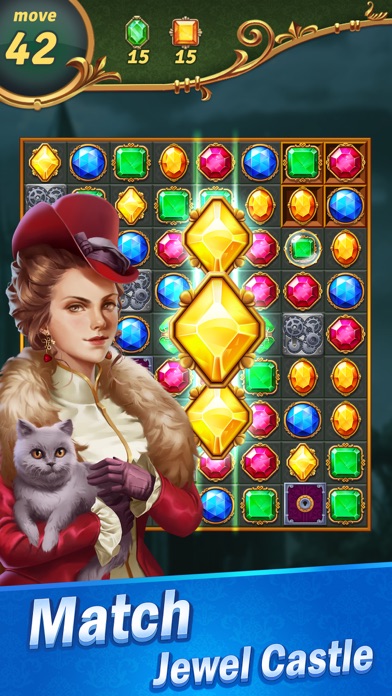 Jewel Castle® - Matching Games Screenshot