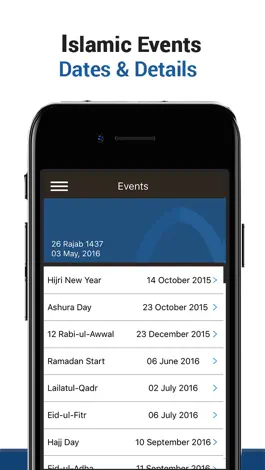 Game screenshot Islamic Calendar & Events apk