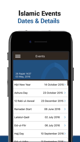 Islamic Calendar & Eventsのおすすめ画像2