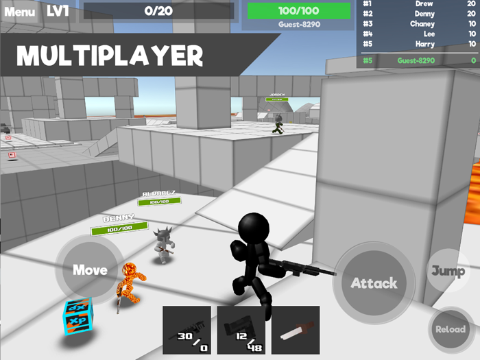 Stickman Unknown Battlegrounds