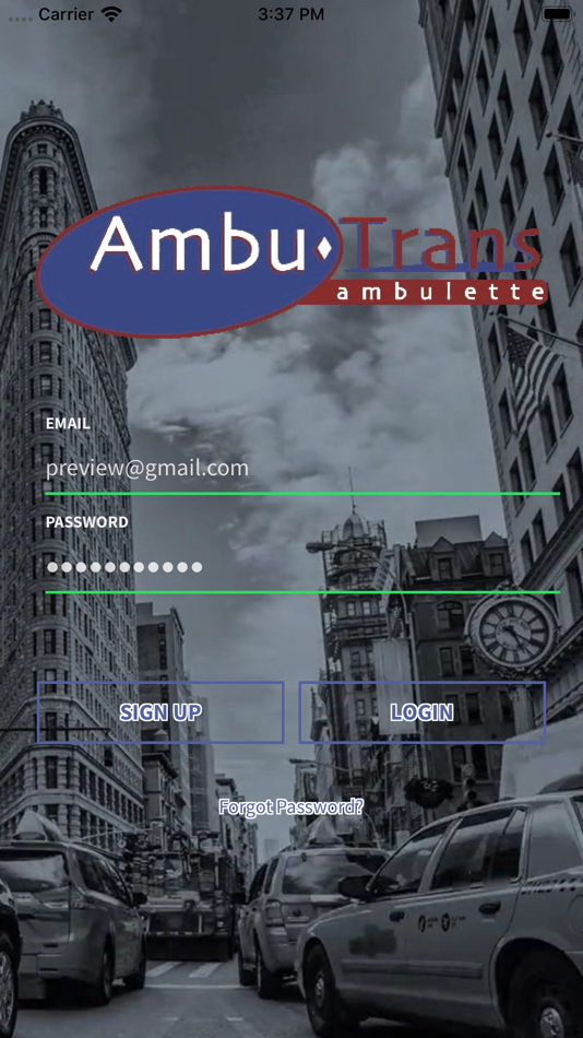 #1. AmbuTrans (iOS) 由: Buffalo Intelligent Technology Systems, LLC