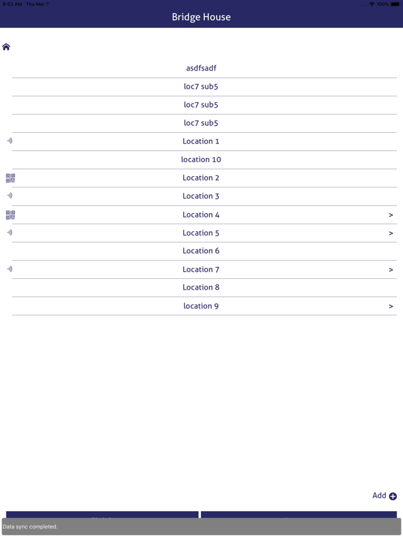 Timegate Location Manager iPad screenshot