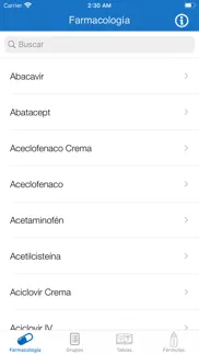 farmacología pediátrica iphone screenshot 1